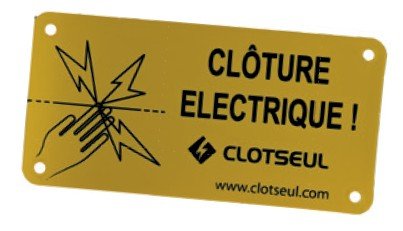 Pièces agricoles - Cloture,Jardin & Sylviculture - PLAQUE INDICATRICE VRAC