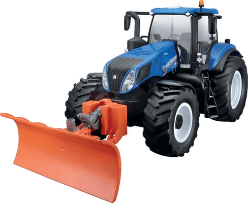 Loisirs - Jouets - Tracteur New Holland T8.435 avec chasse-neige 2,4 GHz