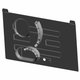 COVER-SEAT PANEL,BLK Polaris origine