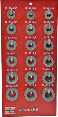 Pièces agricoles - Fasteners - Coffret 420 rondelles ajustage