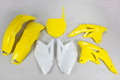 Kit plastique UFO couleur origine jaune/blanc (2009) Suzuki RM-Z250