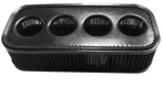 Filtre à air WSM lavable - 006-594