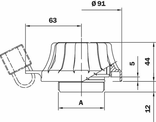 Pièces agricoles - Hydraulique - Aeration de reservoir tap90 g1
