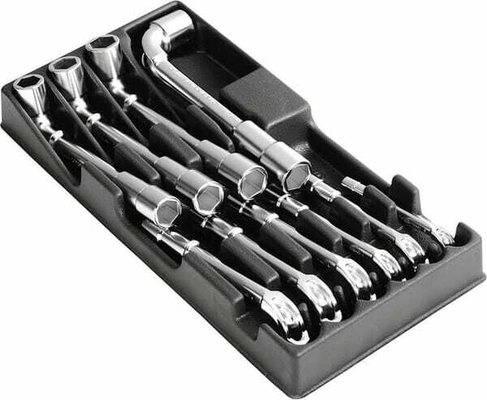 Outils - Outils divers - 10 cles a pipe debouchees