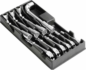 Outils - Outils divers - 10 cles a pipe debouchees