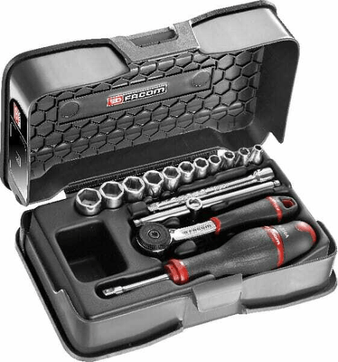 Outils - Outils divers - Jeu de douilles 1/4" 15 pc