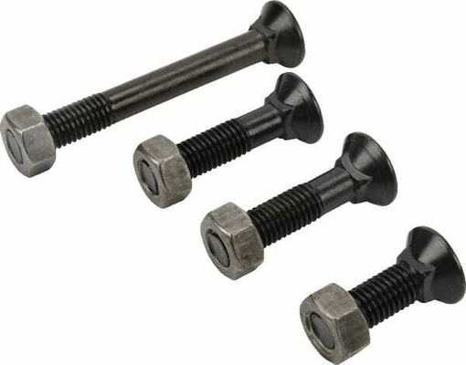 Pièces agricoles - Travail du sol - Kit boulons 1x M12x40 VK, 2x M12x55 VK, 1x M12x100 VK + écrous