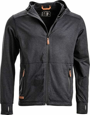 Vêtements et protections - Vêtement  - Polaire zippé avec capuche homme, anthracite XS
