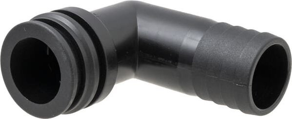 Pièces agricoles - Pièce Pulvérisateur - Raccord à fourche, femelle 90° AF3, embout de tuyau 25 mm