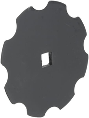 Pièces agricoles - Fenaison & élevage - Disque à tronçonner Ø95x5mm ; 11x11 ; Z=8