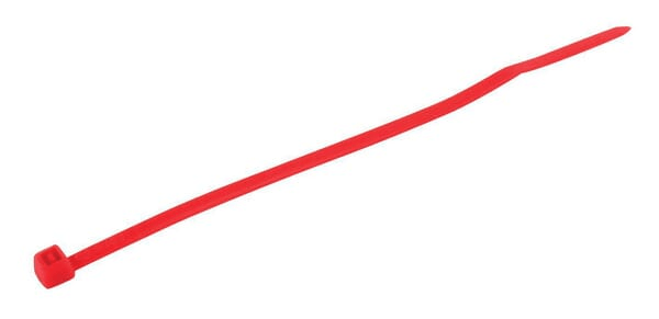 Pièces agricoles - Fasteners - Serre-câble 4.8x370mm, rouge, 100Pcs