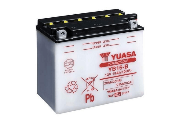 Pièces Quad & Motos - Electrique - Batterie YUASA conventionnelle sans pack acide - YB16-B