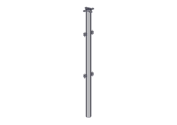 Accessoires et options matériel  - Matériel d'élevage - autre - POTEAU -2- DE CONTENTION TREFLE 2D L.2.43M A SCELLER V2