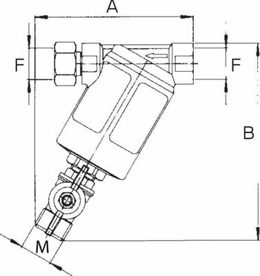 Pièces agricoles - Pièce Pulvérisateur - Filtre de pression 1/2"