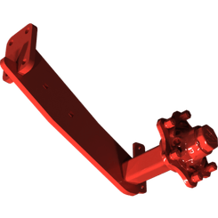 Pièces agricoles - Pièce divers - Bras simple gauche soudé -peint-