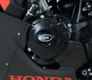 Couvre-carter gauche R&G RACING noir Honda CBR1000RR