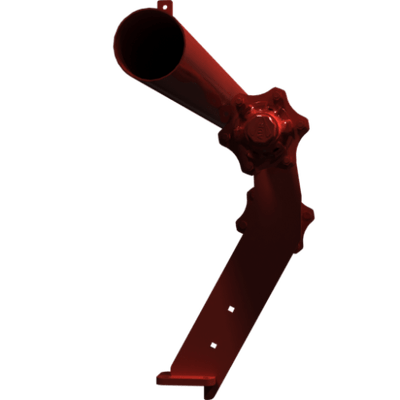 Pièces agricoles - Pièce divers - Bras double gauche soudé -peint-