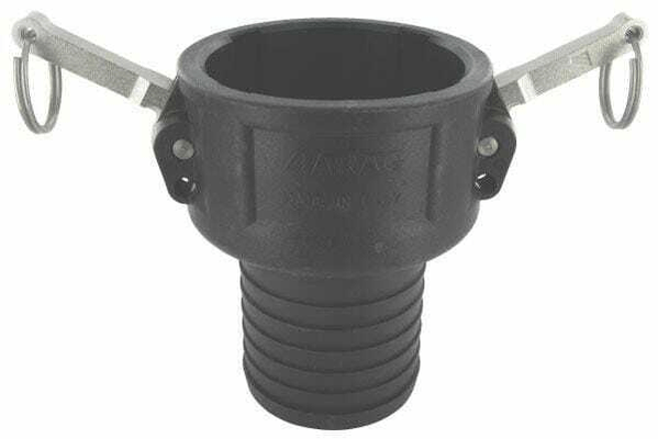 Pièces agricoles - Pièce Pulvérisateur - Raccords Camlock Type C 3" en polypropylène