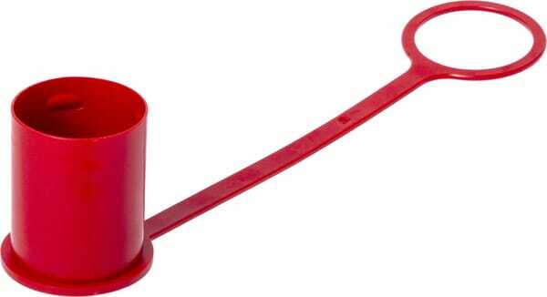 Pièces agricoles - Hydraulique - Bouchon mâle rouge type 25