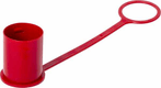 Bouchon mâle rouge type 25