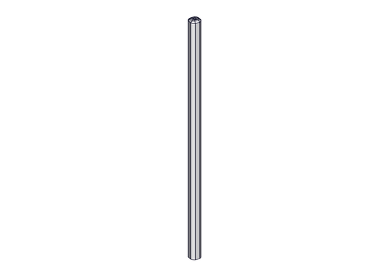 Materiels - Cage de contention - PACK DE 25 POTEAUX TREFLE NU D.102MM L.2.13M