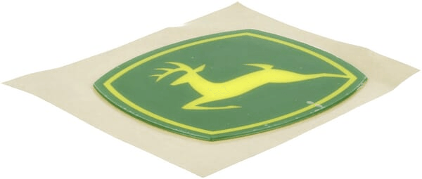 Pièces agricoles - Jardin et forêt pièce origine - Étiquette de marque, cerf bondissant