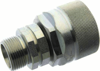 Pièces agricoles - Hydraulique - Coupleur à visser mâle M24x150
