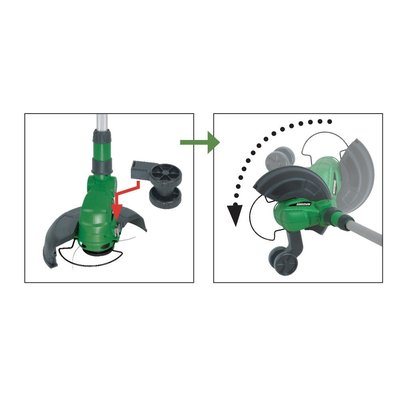 Materiels - Coupe bordures - COUPE-BORDURE "R-BAT20" 20V AVEC BATTERIE 2AMP + CHARGEUR