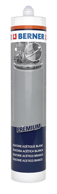 Chimie - Chimie divers - Silicone acétique NSF Premium Blanc 310 ml (par 1)