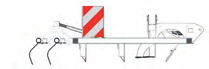Materiels - Herse de prairie - Herse de prairie 7,20 mètres dents vibrantes - équipements arrières dents étrilles