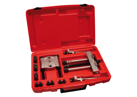 Outils - Outils divers - Jeu 1 tirant 2 branches, 1 décolleur, 2 griffes, 6 jeux embouts