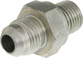 Pièces agricoles - Hydraulique - Adaptateur 9/16 JIC x 1/4 BSP