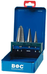 Outils - Outils divers - Foret perceuse conique court 3 pièces