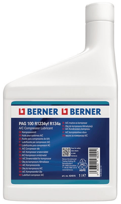 Chimie - Chimie divers - Huile PAG100 R1234yf/134a 1 L (par 1)