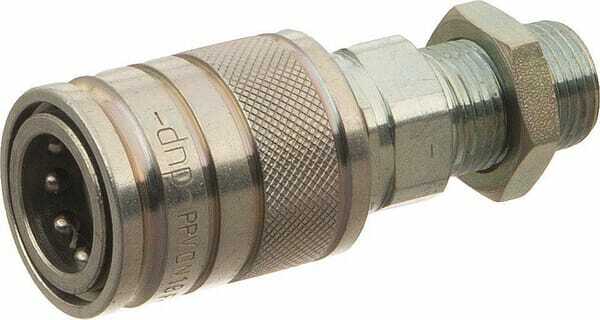 Pièces agricoles - Hydraulique - Coupleur fem 3/8-M18X1,5-12L