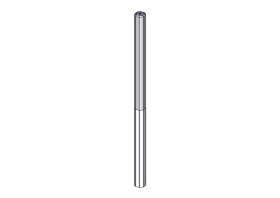 Materiels - Accessoires 30Kg-50Kg - POTEAU THERMOLAQUE TREFLE D.140MM L.2.43M