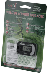 Pièces agricoles - Moteurs pièce adaptable - Compteur de vibrations, avec filtre de transport, affiche les heures complètes