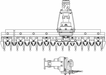 Pièces agricoles - Moissonneuses - KM120-S Taille-haie 1.20m. kpl