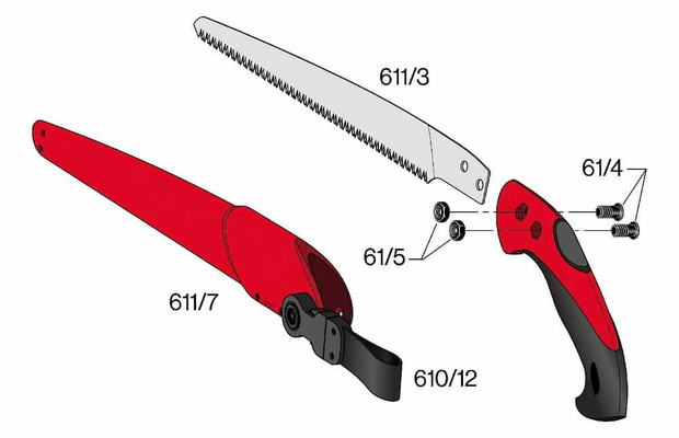 Pièces agricoles - Cloture,Jardin & Sylviculture - Lamelle de rechange Felco 611/