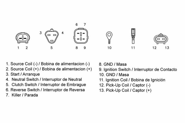 Pièces Quad & Motos - Pièces communes - Boitier CDI TECNIUM Yamaha Warrior 350