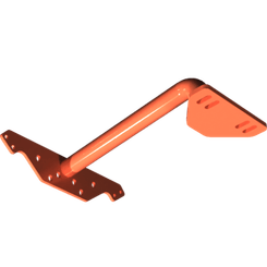 Pièces agricoles - Pièce divers - Support d’engrenage soudé peint