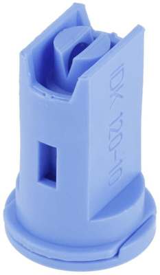 Pièces agricoles - Pièce Pulvérisateur - Buse à injection d'air IDK 120° 10 plastique bleu clair