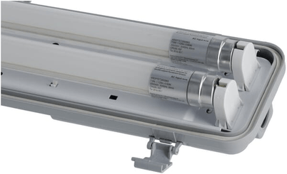 Pièces agricoles - Electricité - Eclairage LED TL avec Tube - 2x7,5W 60cm 6500K