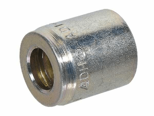 Pièces agricoles - Hydraulique - Jupe à sertir Ø22x24,7mm DN6 acier / zingué Alfagomma