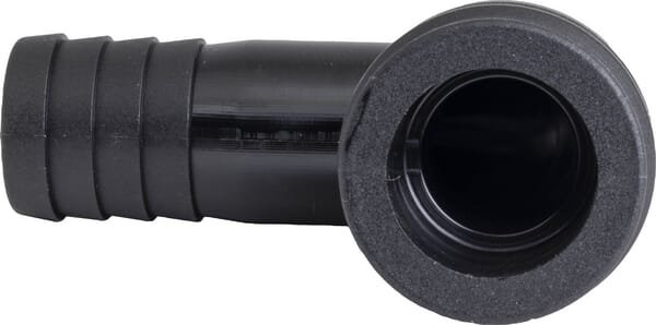 Pièces agricoles - Pièce Pulvérisateur - Raccord à fourche, femelle 90° AF3, embout de tuyau 20 mm