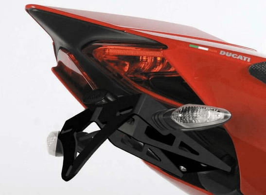 Pièces Quad & Motos - Equipement véhicule - Support de plaque R&G RACING noir Ducati Panigale