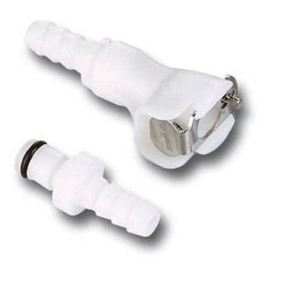 Pièces Quad & Motos - Outillage - Raccord rapide MOTION PRO Ø8mm simple blocage blanc
