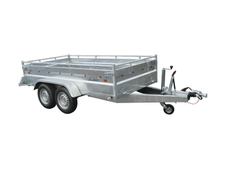 Materiels - Remorque voiture - ROBUST 300x150x50 2 essieux - freinée PTAC : 2500 kg