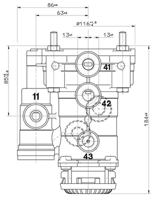 Pièces agricoles - Pièce divers - Commande de remorque