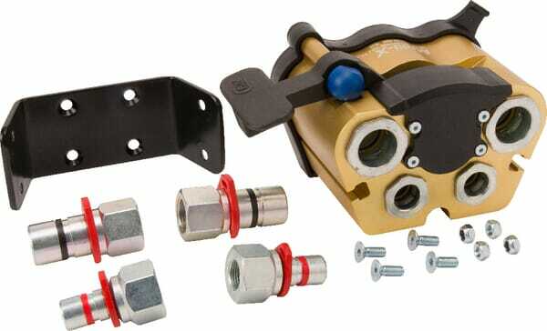 Pièces agricoles - Hydraulique - Multi X Quattro 10/12.5 accou.